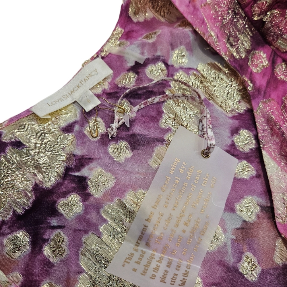 LoveShackFancy Willis Dress in Pre Dawn Sky Size 0 NWT - Picture 8 of 11